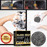 Load image into Gallery viewer, Black Soap For Grey Hair - Goodbye To Grey Hair