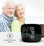 Load image into Gallery viewer, Portable and Rechargeable Wrist Blood Pressure Monitor with LED Display
