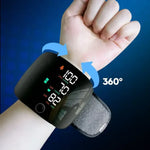Load image into Gallery viewer, Portable and Rechargeable Wrist Blood Pressure Monitor with LED Display
