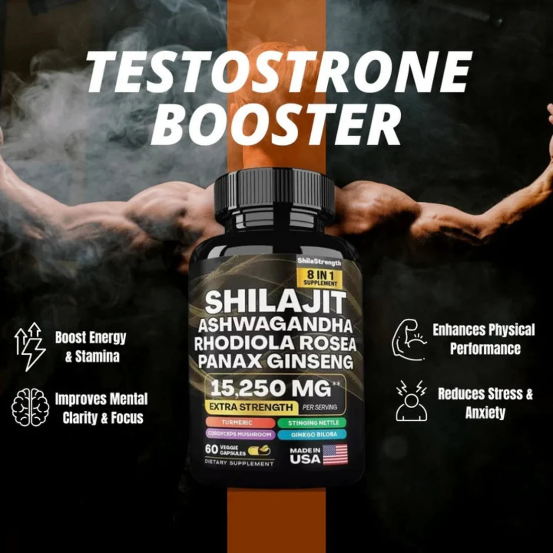 Shilajit Testosterone Max For MEN
