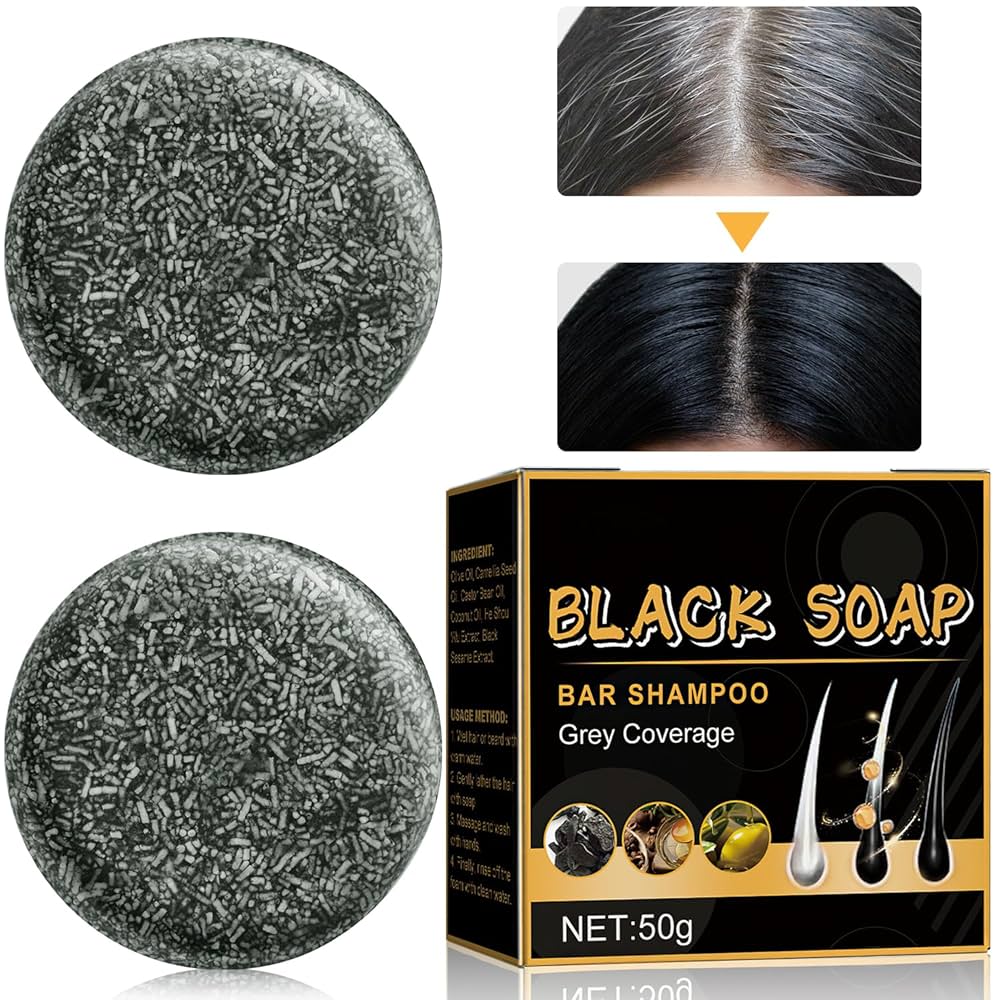 Black Soap For Grey Hair