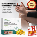 Load image into Gallery viewer, Natural Herbal Strength Hemorrhoid Capsules -- BUY 1 GET 1 FREE🎁
